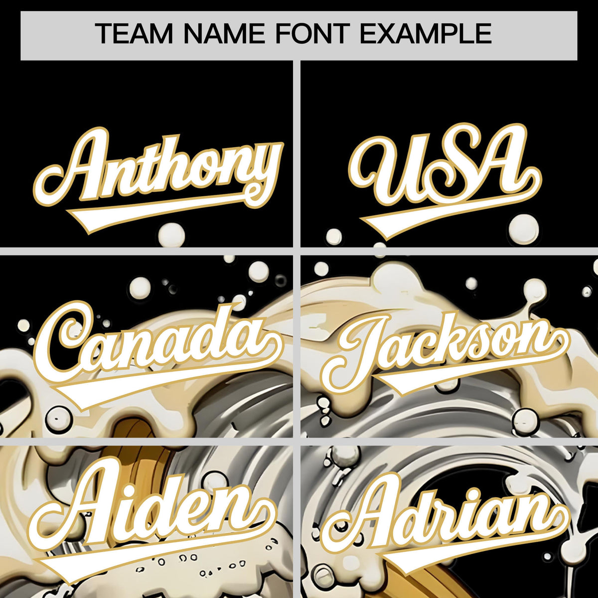 Custom Old Gold Personalized Team Shirts for Parties &amp; Training | KXKSHOP