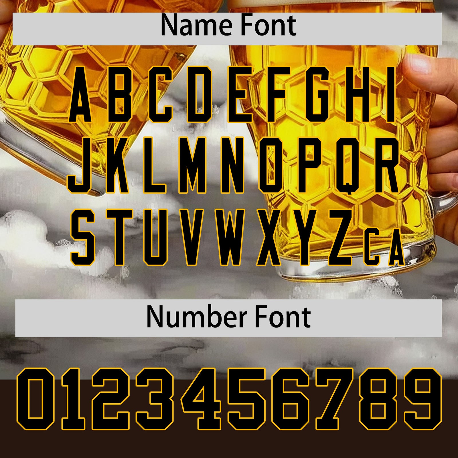 Custom Brown Personalized Team Shirts for Parties & Training | KXKSHOP