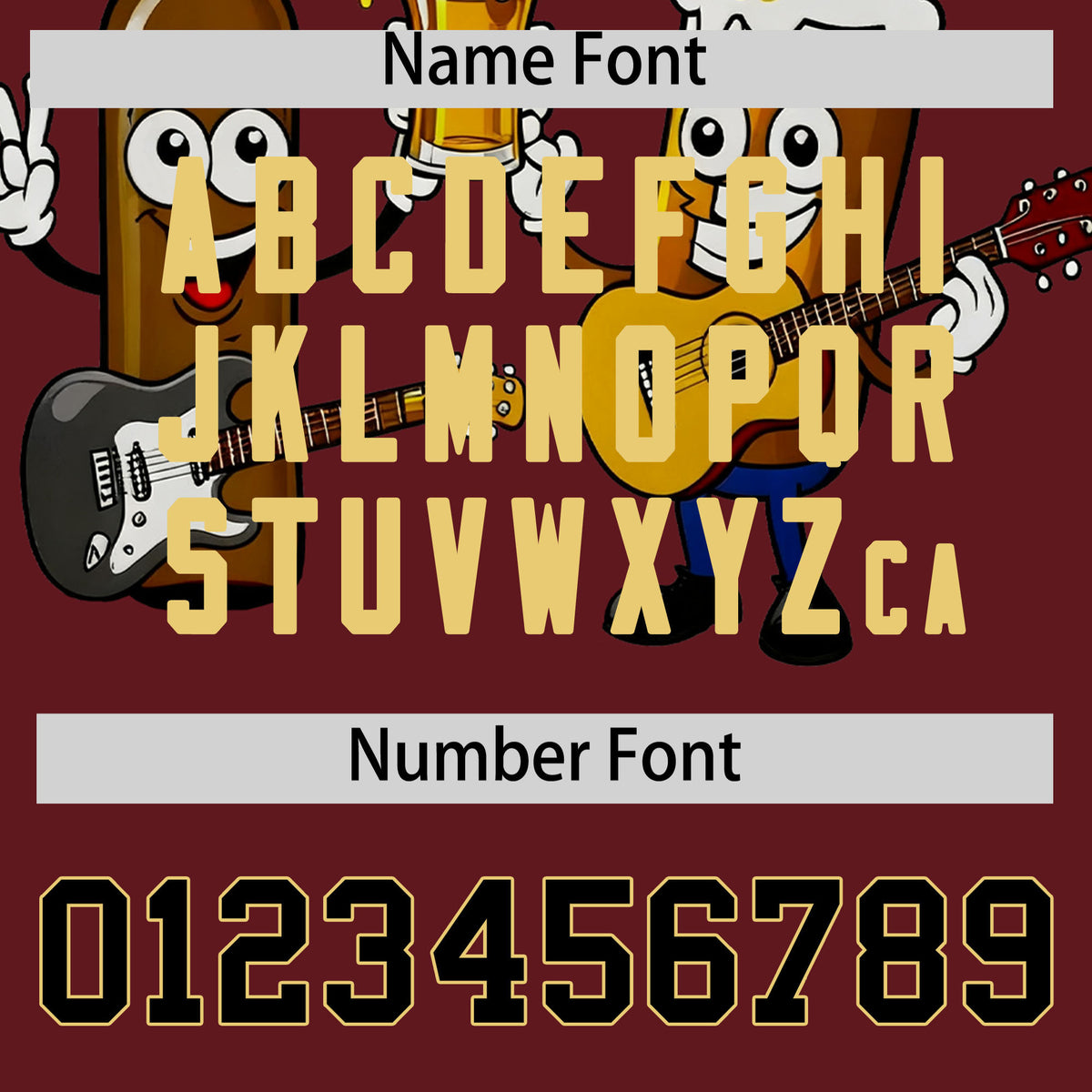 Custom Burgundy Personalized Team Shirts for Parties & Training | KXKSHOP