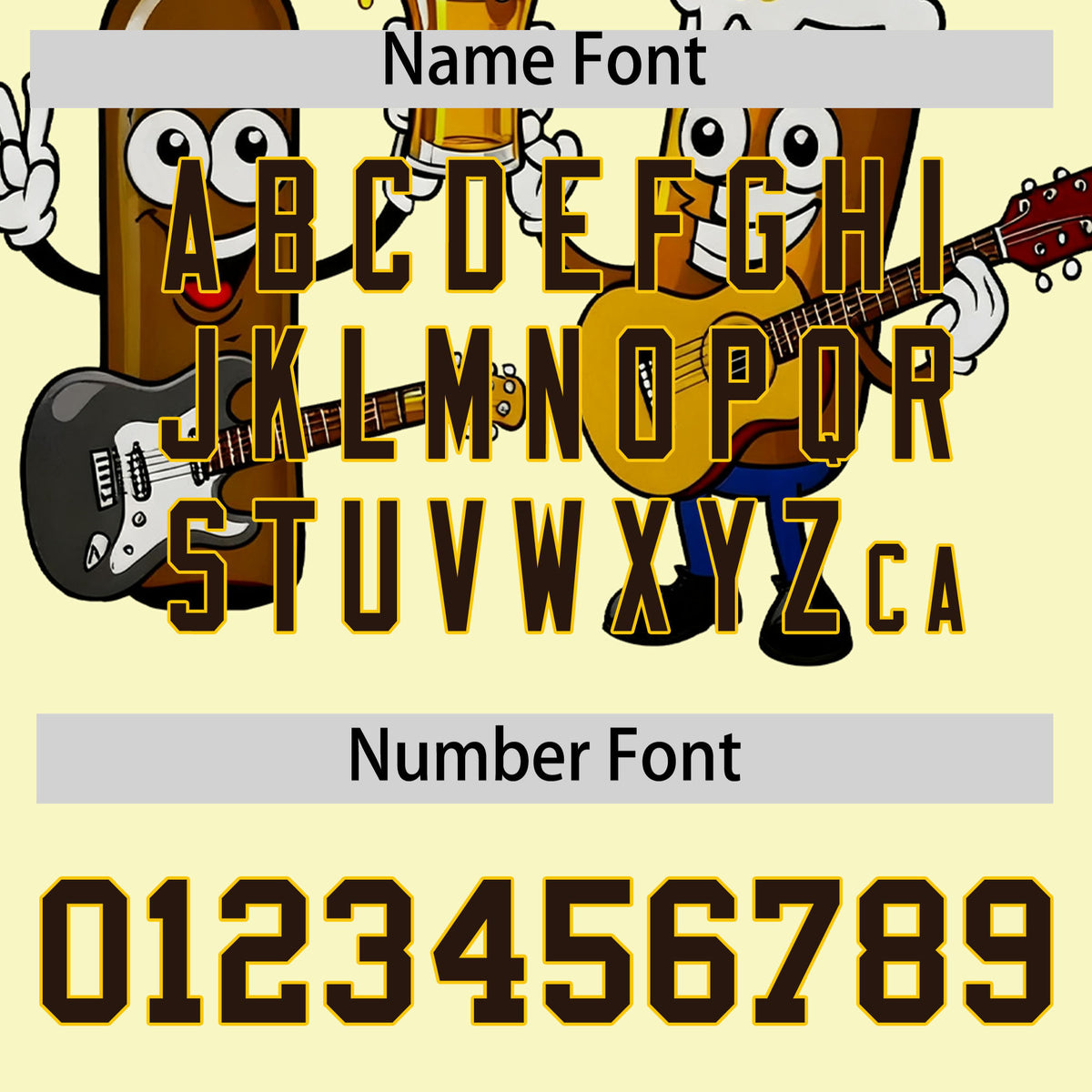 Custom Cream Personalized Team Shirts for Parties & Training | KXKSHOP