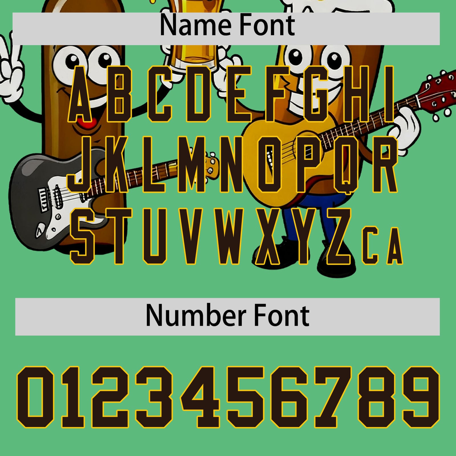 Custom Neon Green Personalized Team Shirts for Parties & Training | KXKSHOP