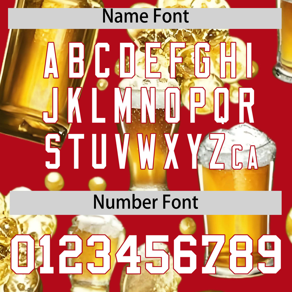 Custom Red Personalized Team Shirts for Parties &amp; Training | KXKSHOP