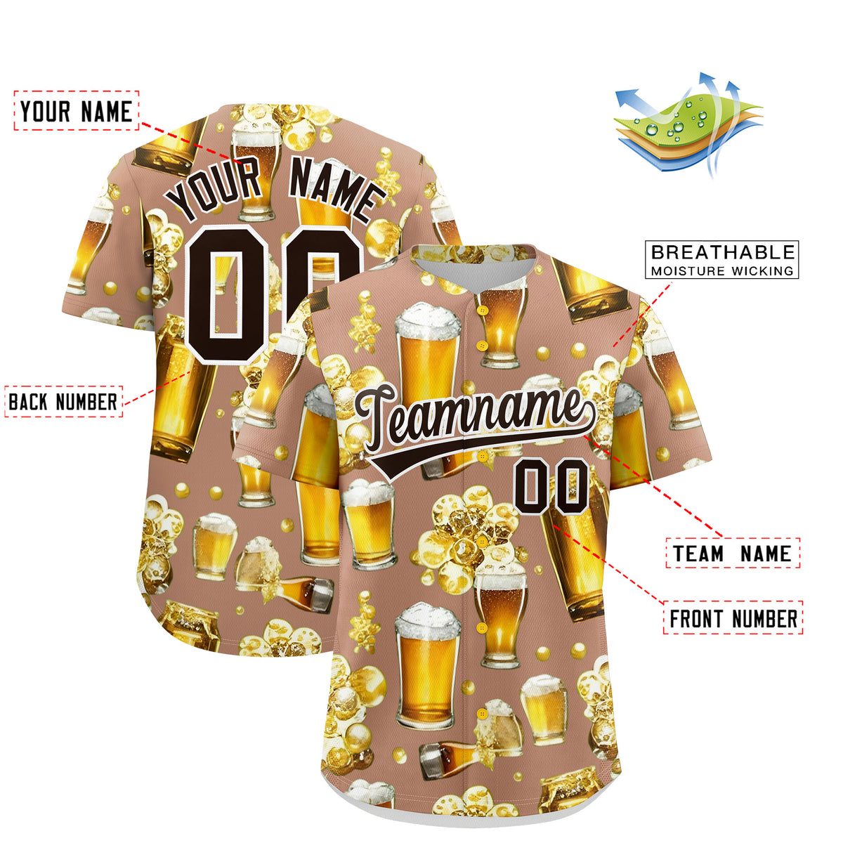 Custom Coffee Personalized Team Shirts for Parties & Training | KXKSHOP