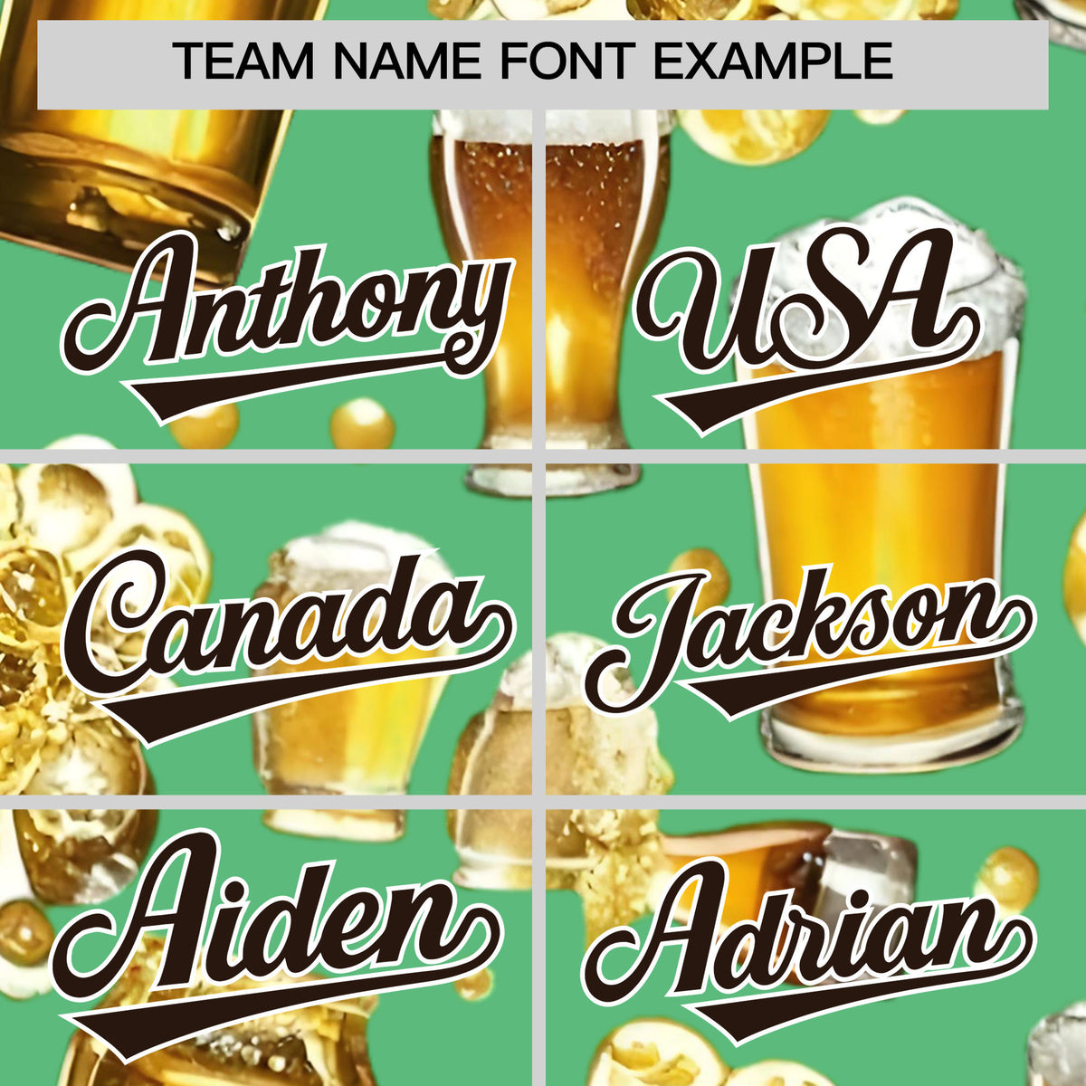 Custom Neon Green Personalized Team Shirts for Parties &amp; Training | KXKSHOP