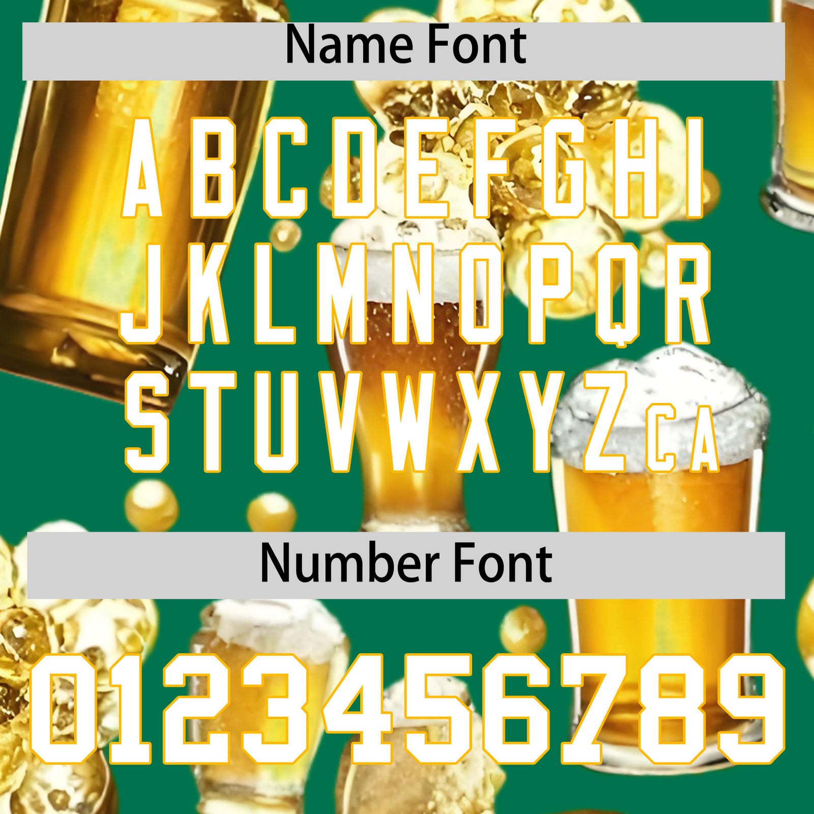 Custom Kelly Green Personalized Team Shirts for Parties & Training | KXKSHOP