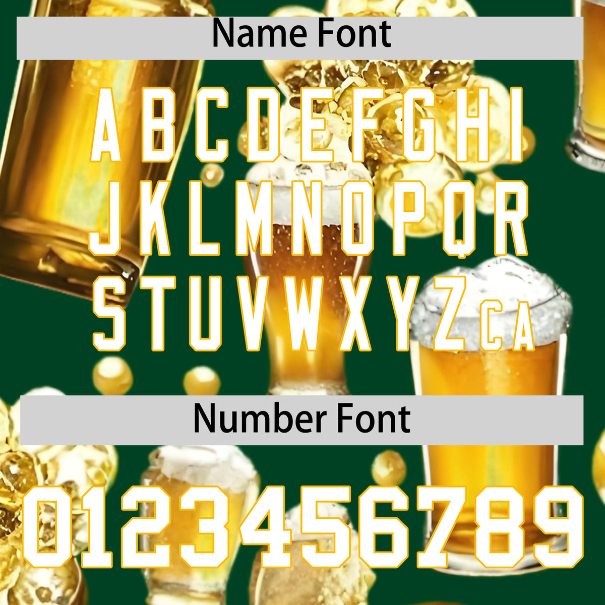 Custom Green Personalized Team Shirts for Parties &amp; Training | KXKSHOP