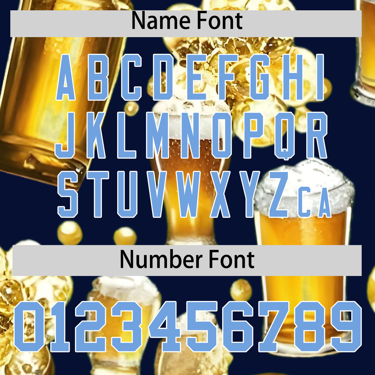 Custom Navy Personalized Team Shirts for Parties &amp; Training | KXKSHOP