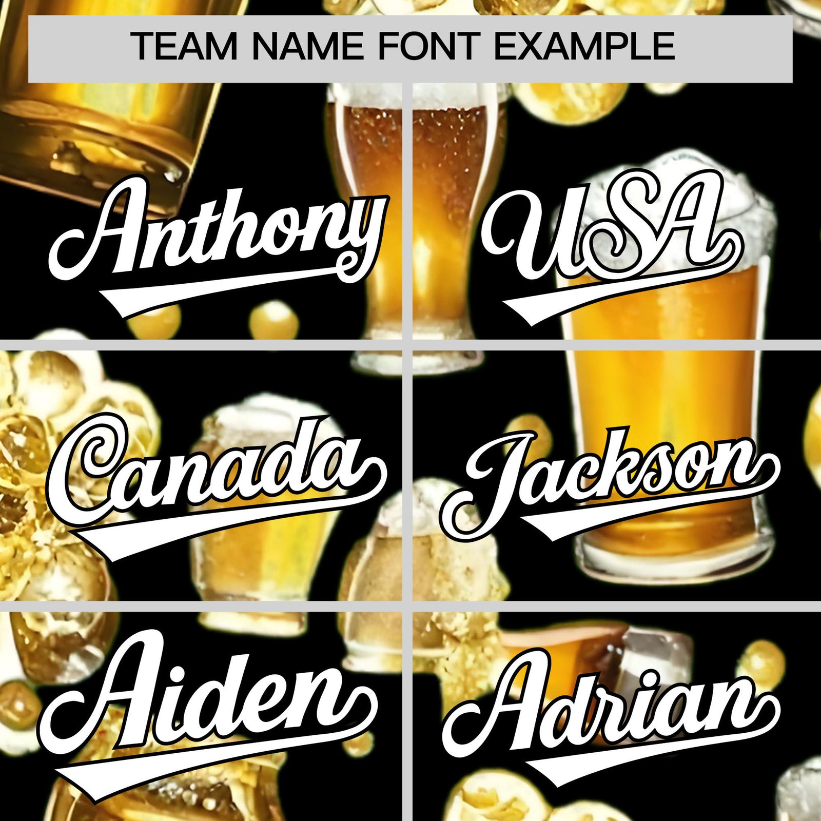 Custom Black Personalized Team Shirts for Parties & Training | KXKSHOP