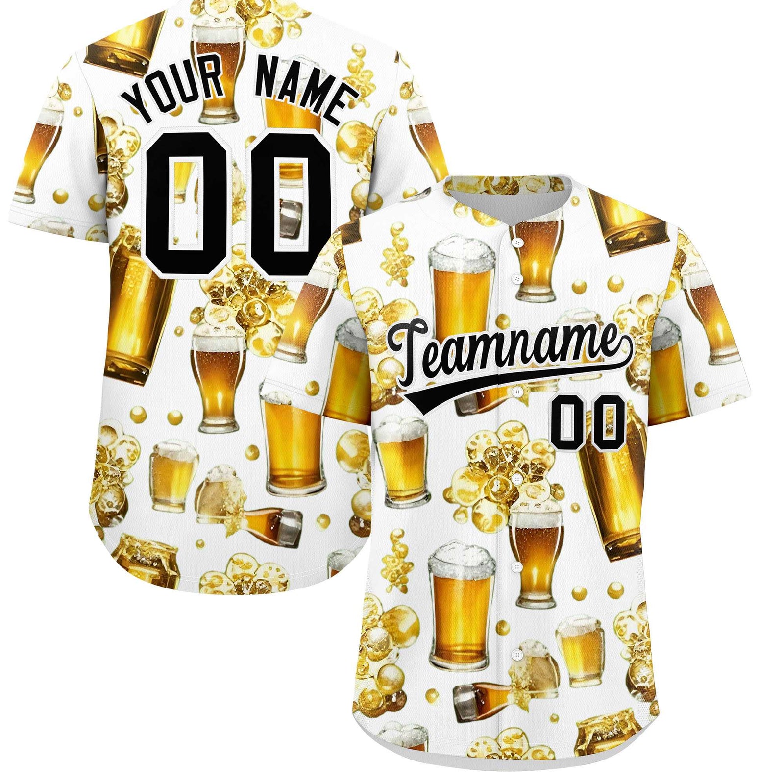 Custom White Personalized Team Shirts for Parties & Training | KXKSHOP