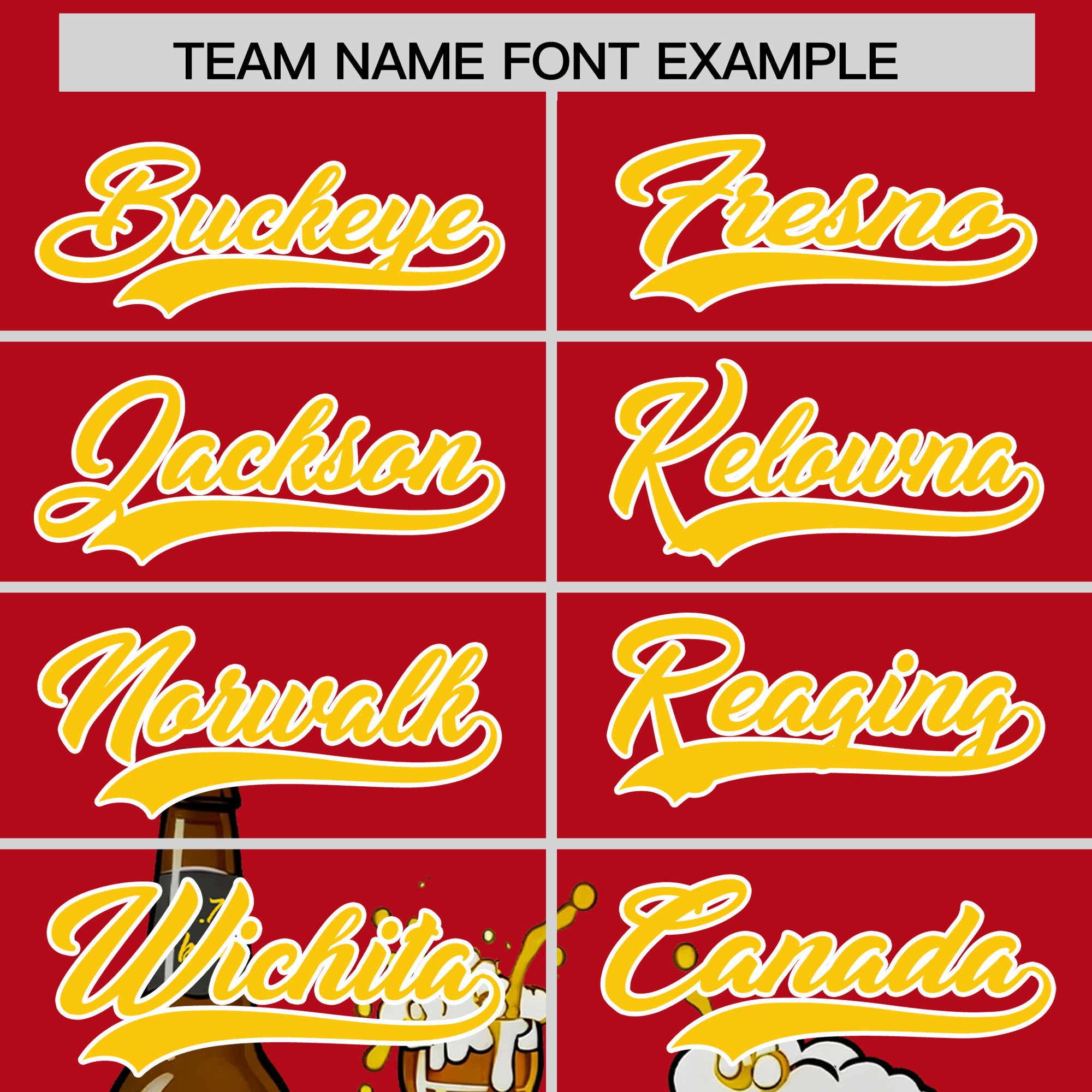 Custom Red Personalized Team Shirts for Parties & Training | KXKSHOP