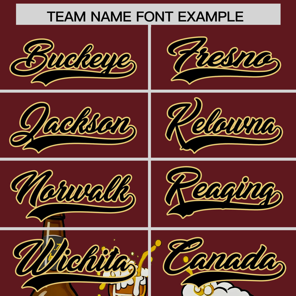 Custom Burgundy Personalized Team Shirts for Parties & Training | KXKSHOP