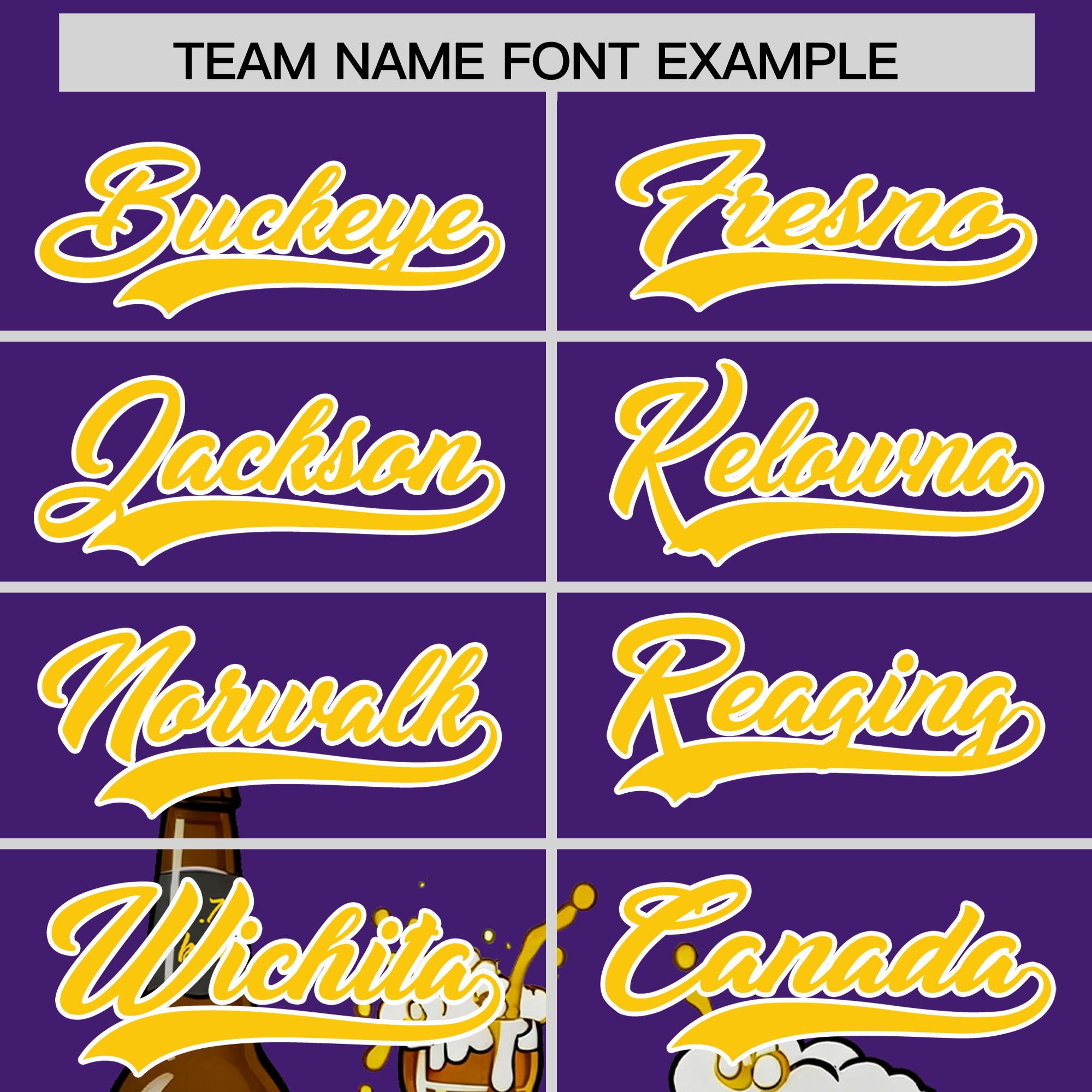 Custom Purple Personalized Team Shirts for Parties & Training | KXKSHOP