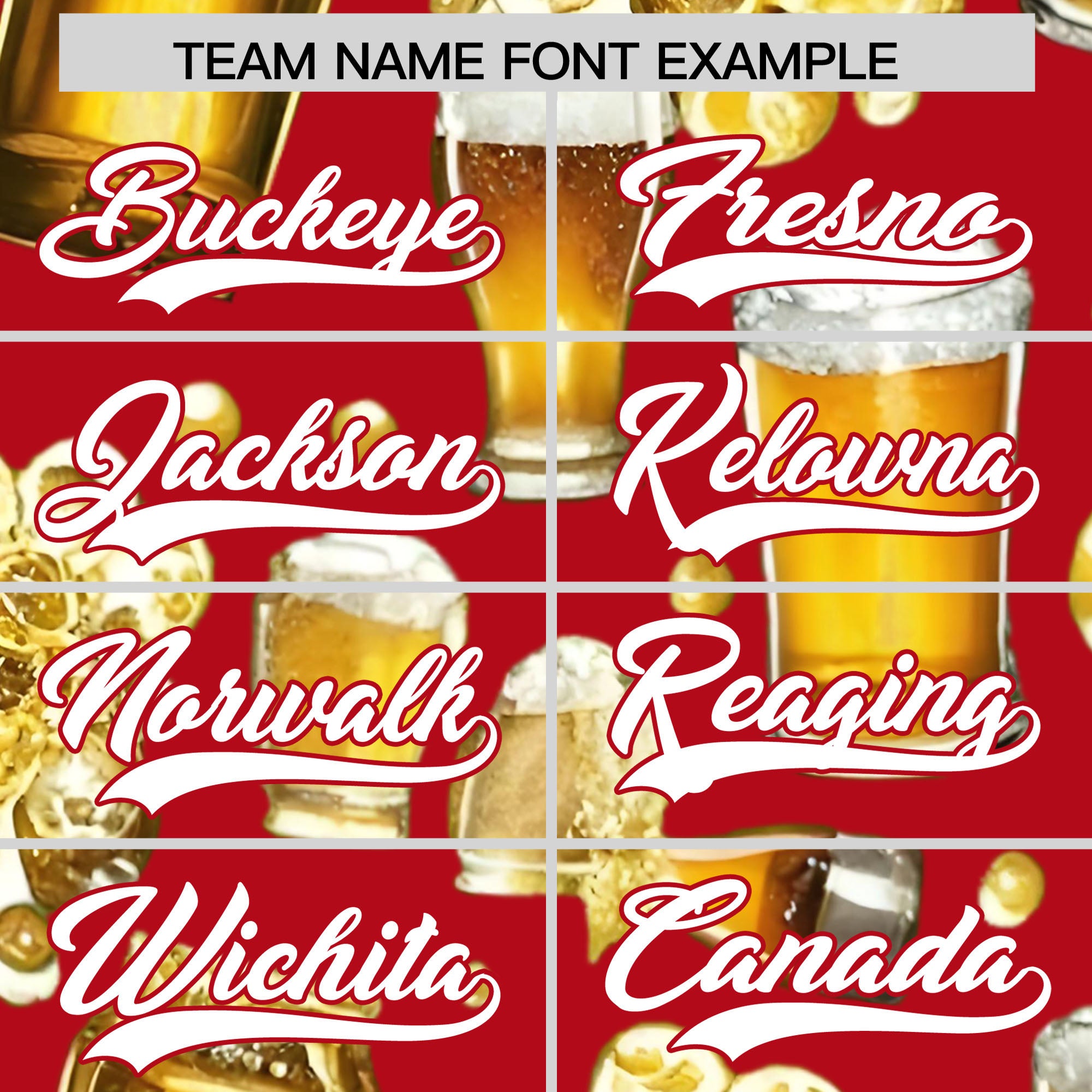 Custom Red Personalized Team Shirts for Parties & Training | KXKSHOP