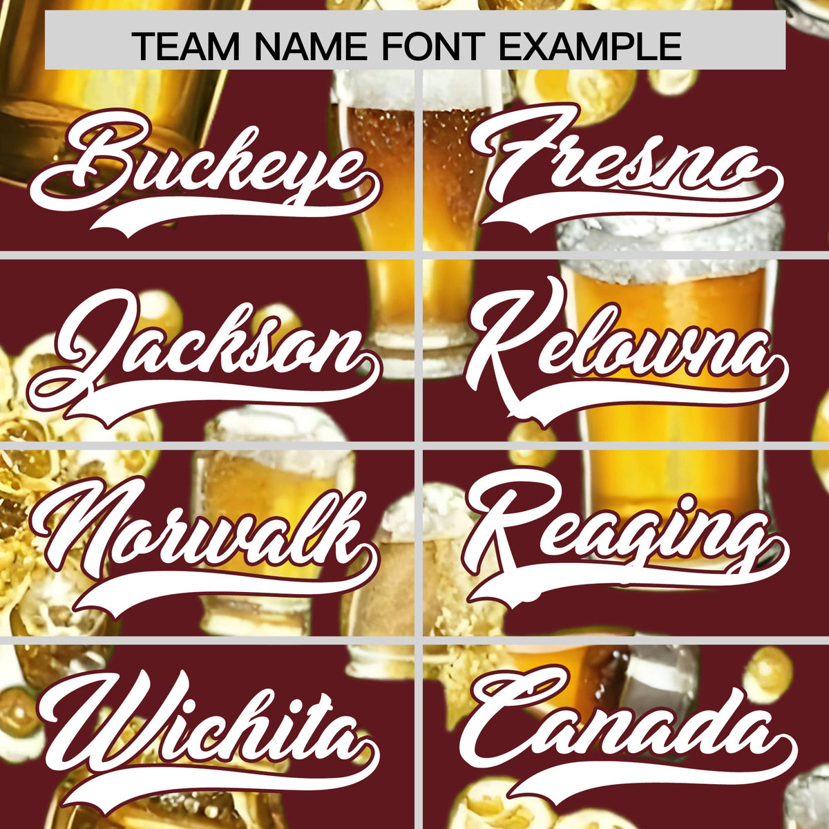 Custom Burgundy Personalized Team Shirts for Parties & Training | KXKSHOP