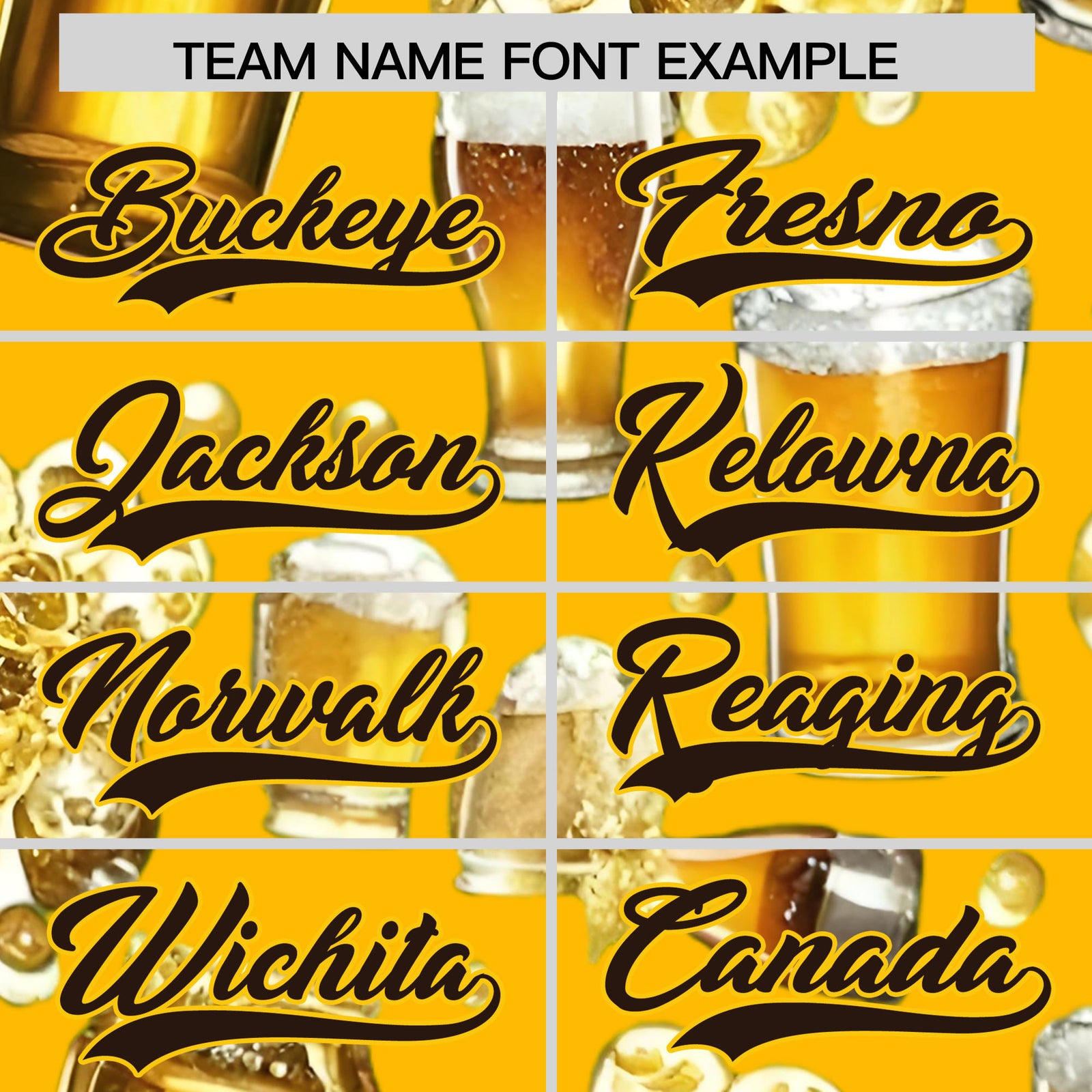 Custom Yellow Personalized Team Shirts for Parties & Training | KXKSHOP