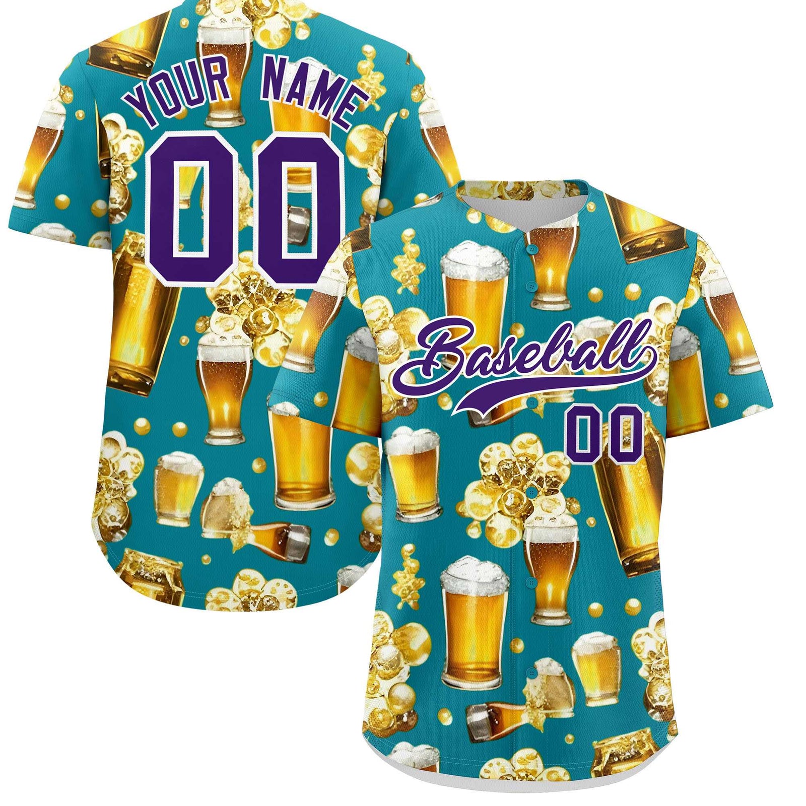 Custom Teal Personalized Team Shirts for Parties & Training | KXKSHOP