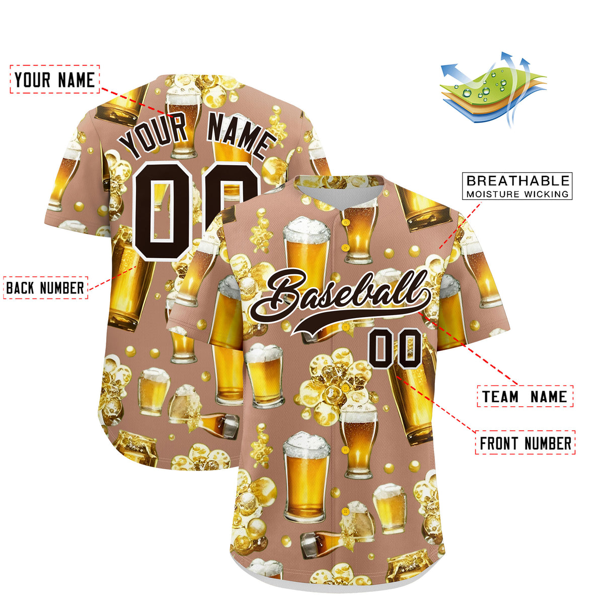 Custom Coffee Personalized Team Shirts for Parties & Training | KXKSHOP