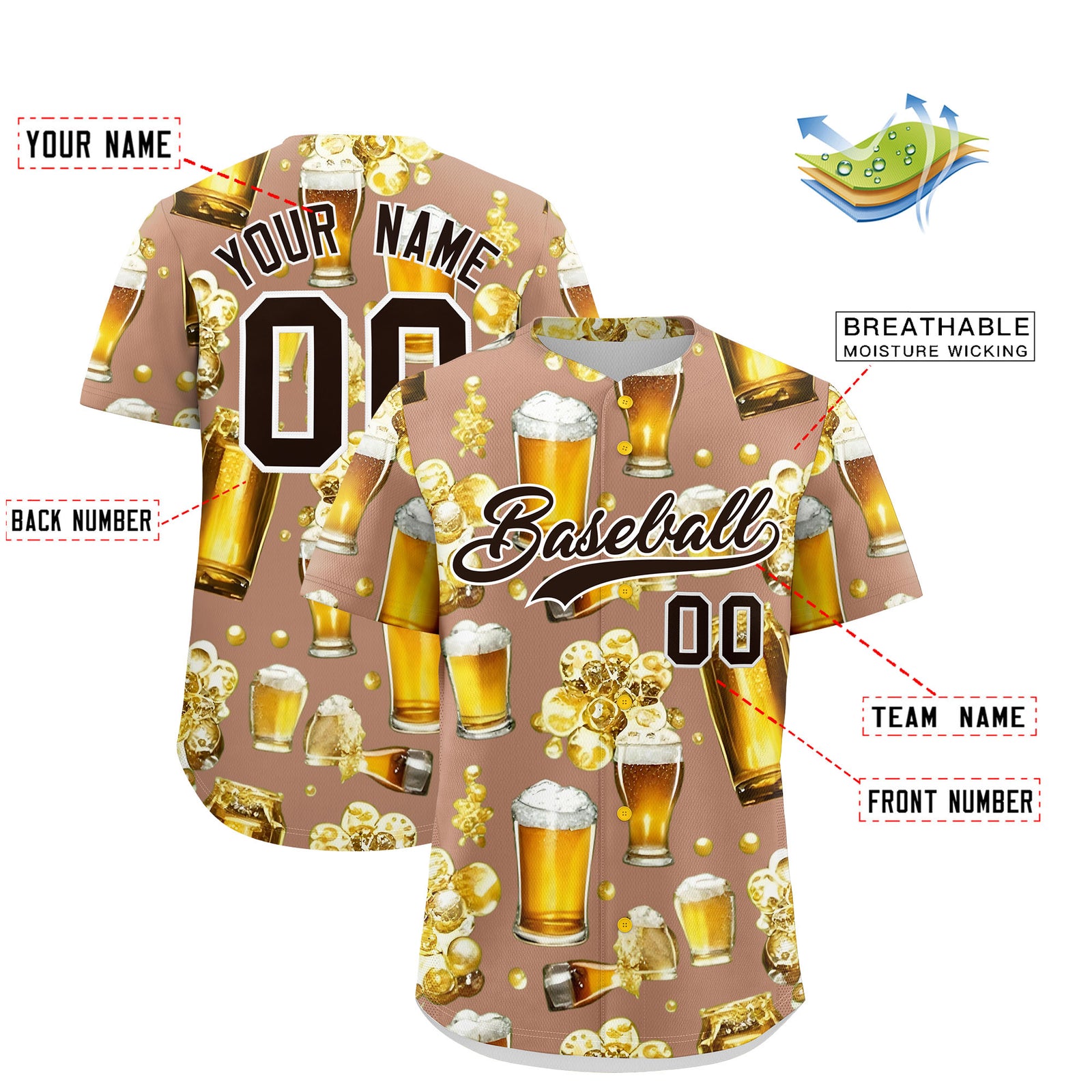 Custom Coffee Personalized Team Shirts for Parties & Training | KXKSHOP