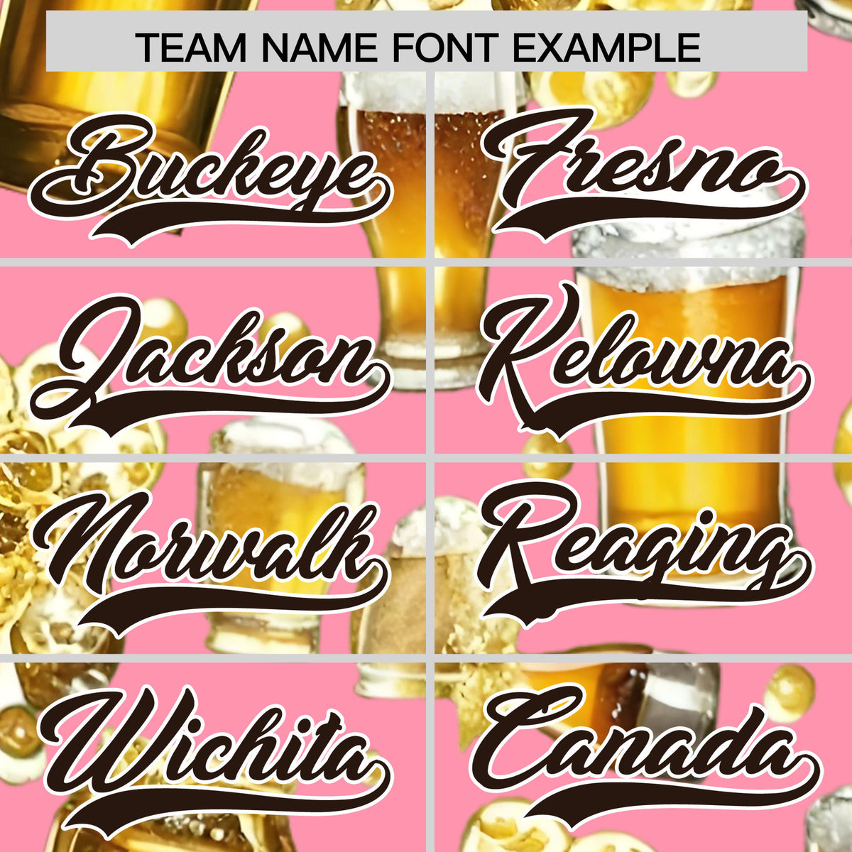 Custom Light Pink Personalized Team Shirts for Parties &amp; Training | KXKSHOP