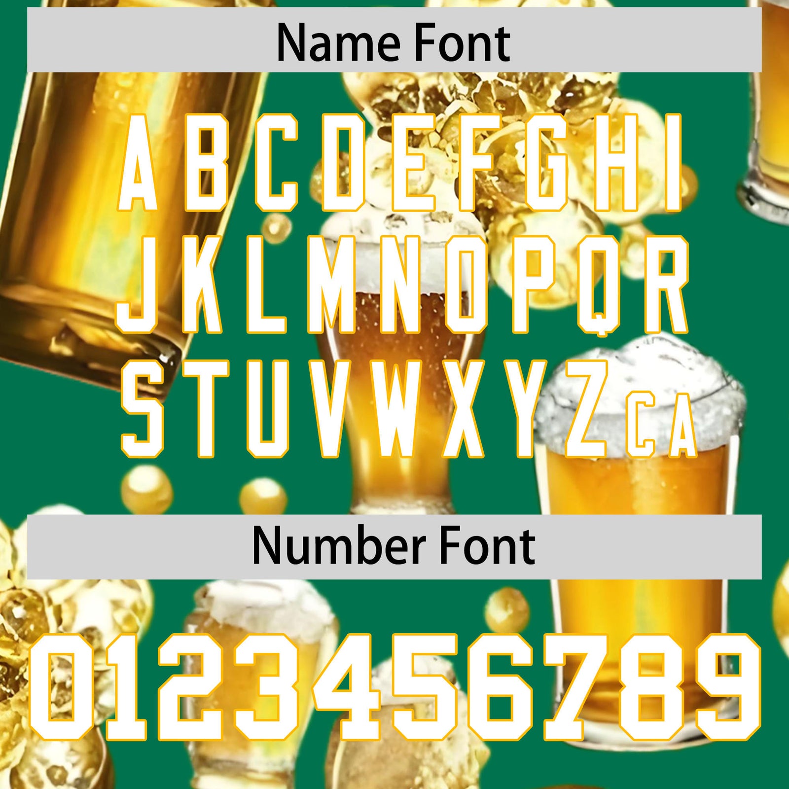 Custom Kelly Green Personalized Team Shirts for Parties & Training | KXKSHOP