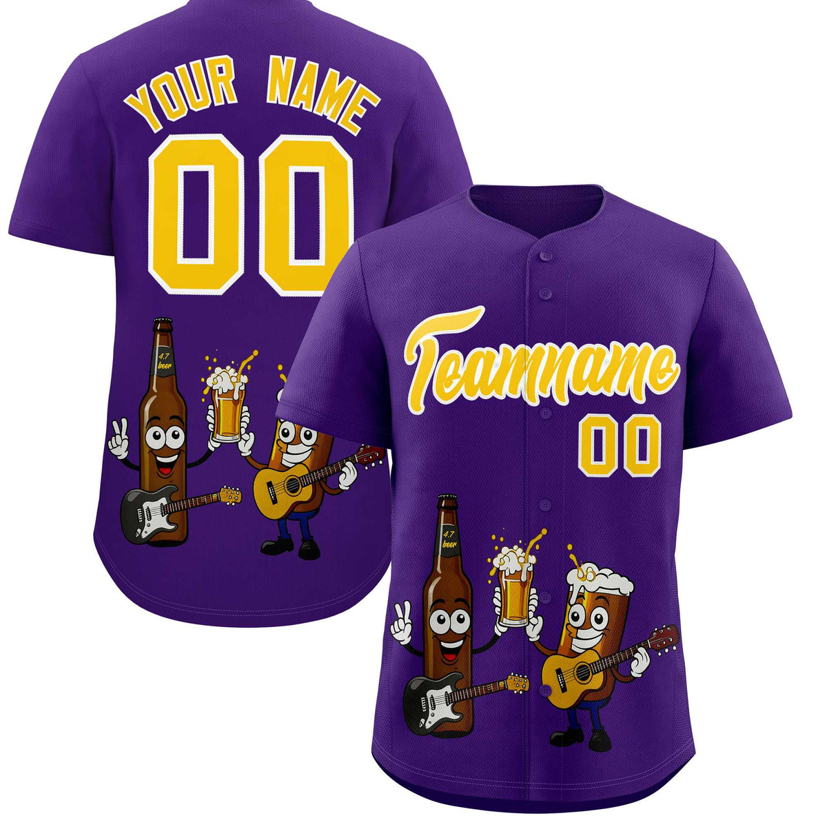 Custom Purple Personalized Team Shirts for Parties &amp; Training | KXKSHOP