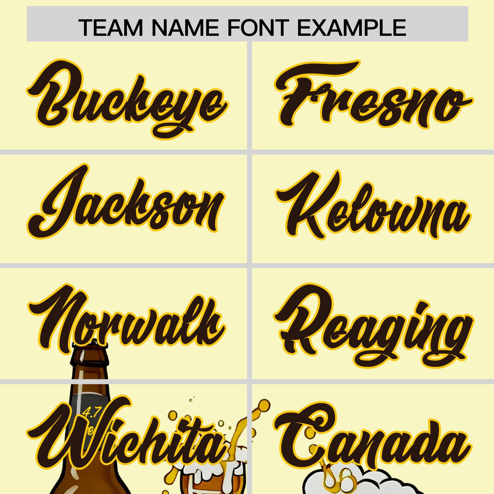 Custom Cream Personalized Team Shirts for Parties & Training | KXKSHOP