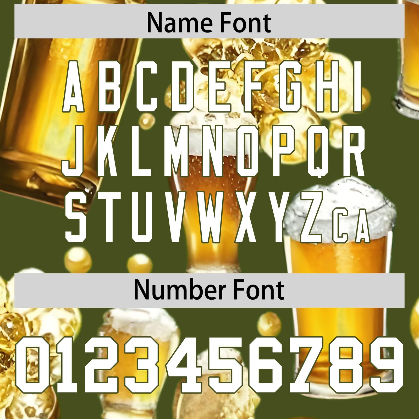 Custom Olive Personalized Team Shirts for Parties & Training | KXKSHOP