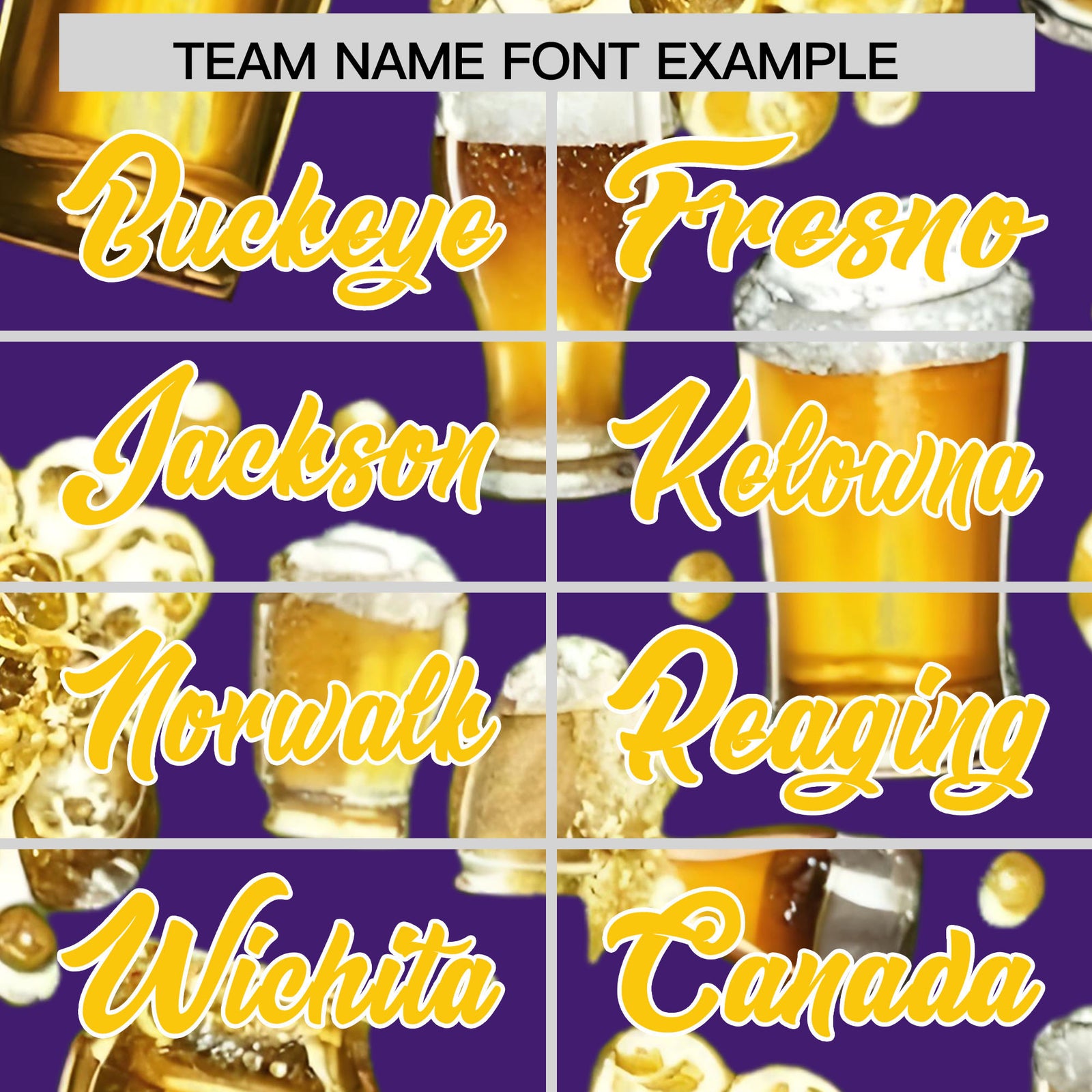 Custom Purple Personalized Team Shirts for Parties & Training | KXKSHOP