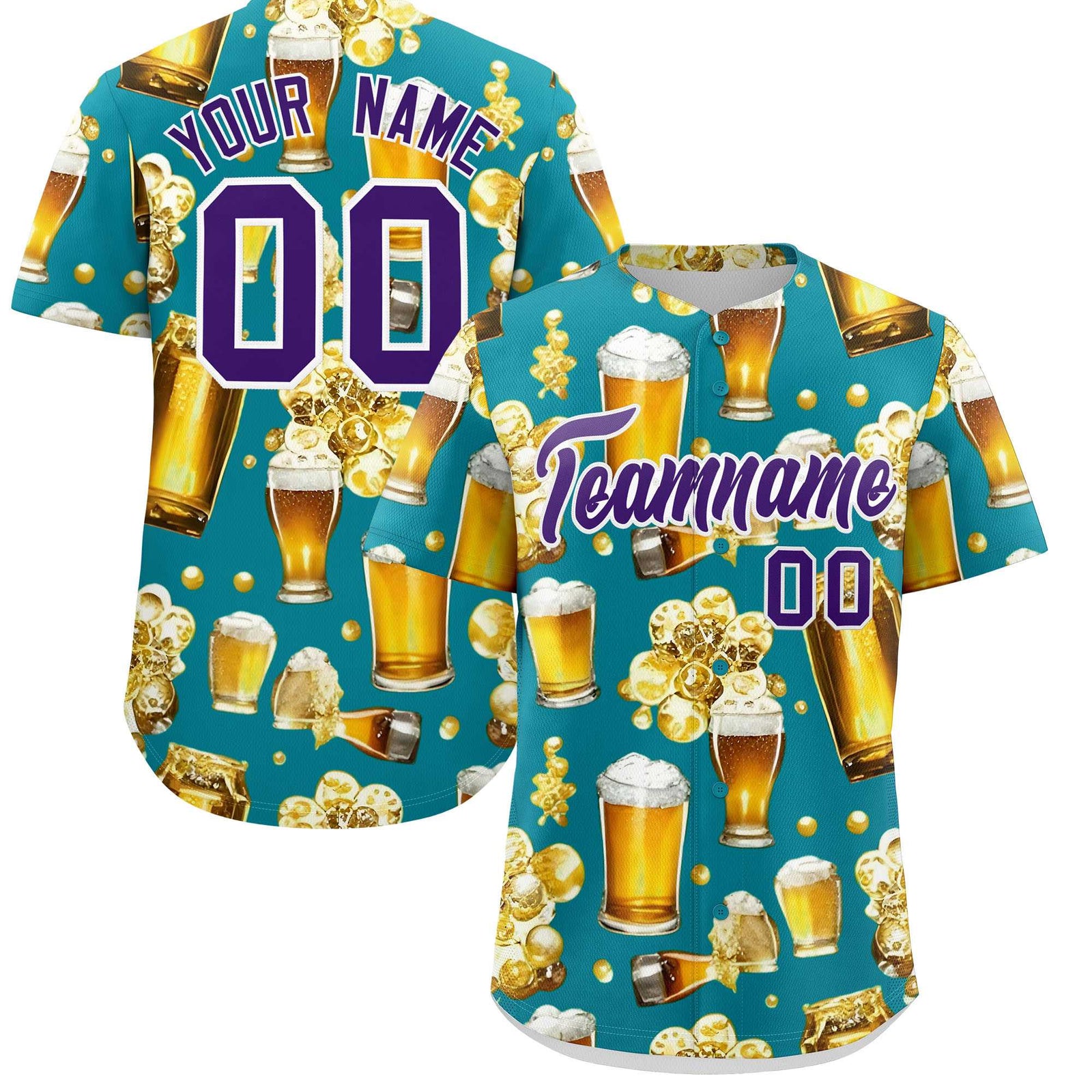 Custom Teal Personalized Team Shirts for Parties & Training | KXKSHOP