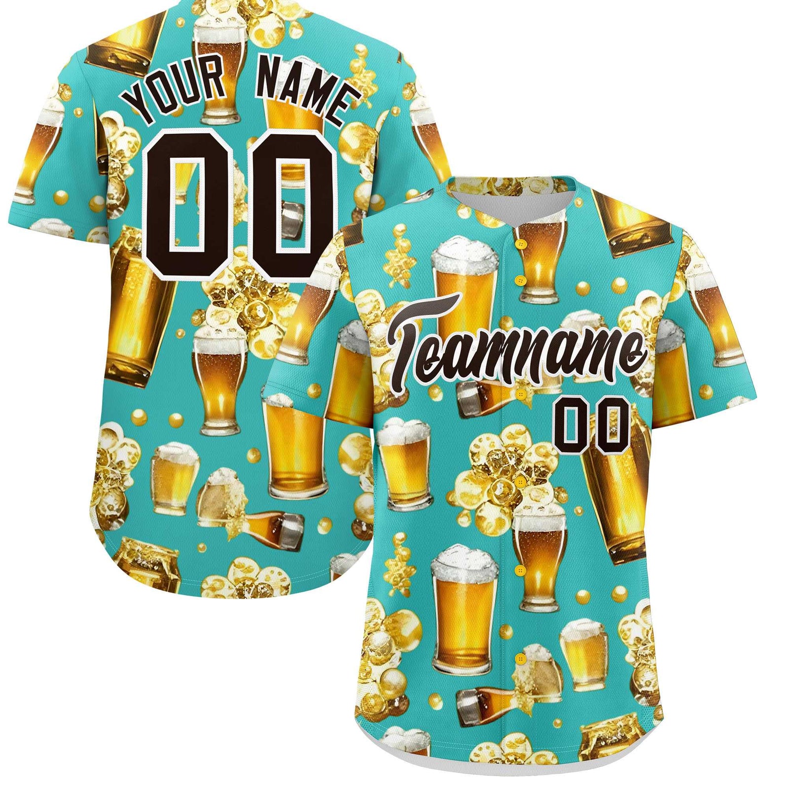 Custom Teal Personalized Team Shirts for Parties & Training | KXKSHOP
