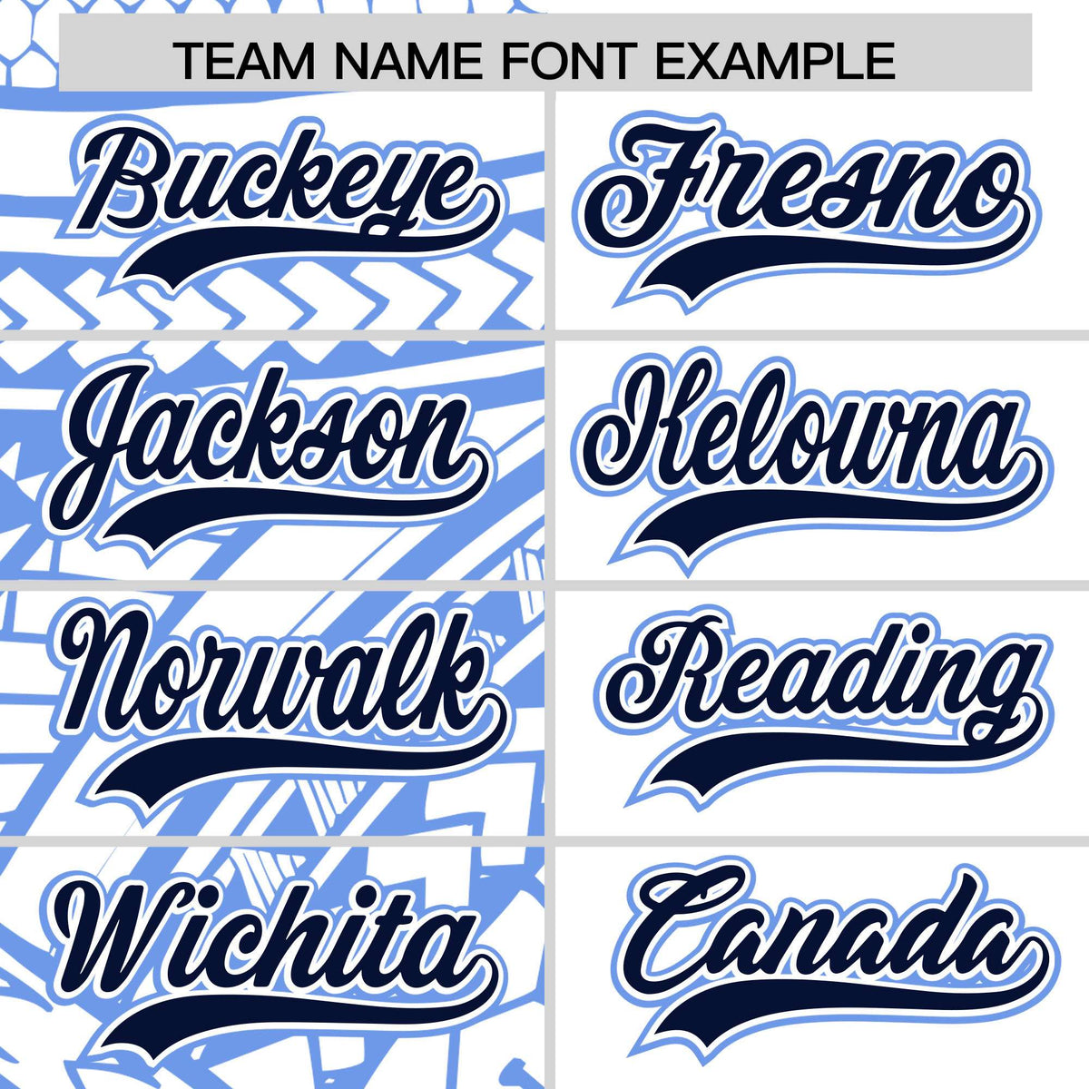 Custom Light Blue Navy Split Fashion Tribal Pattern Authentic Baseball Jersey