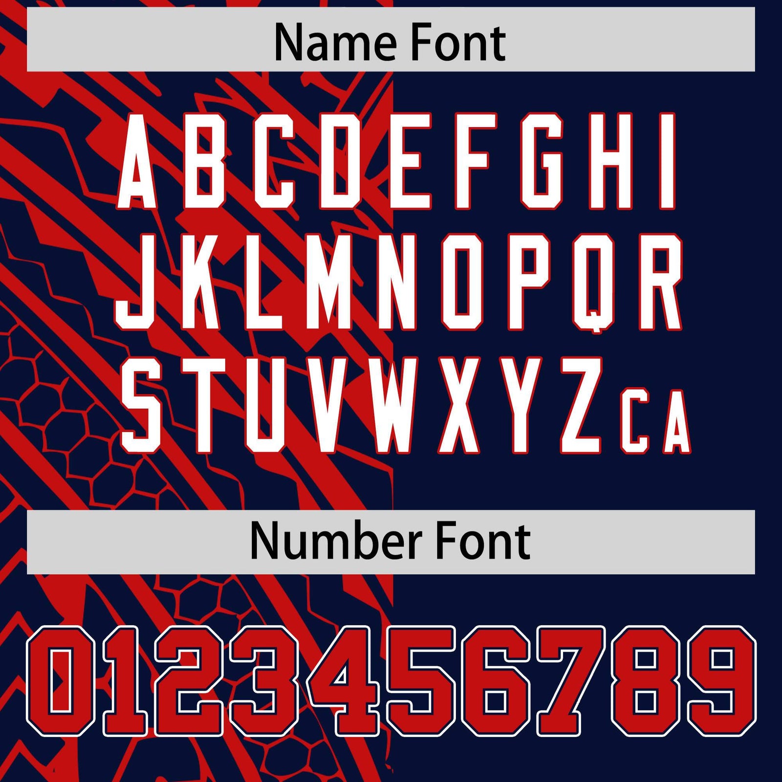 Custom Red Navy Split Fashion Tribal Pattern Authentic Baseball Jersey