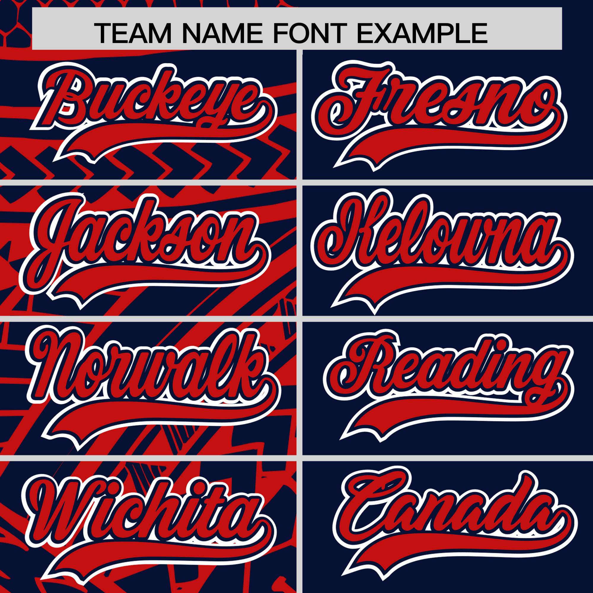 Custom Red Navy Split Fashion Tribal Pattern Authentic Baseball Jersey