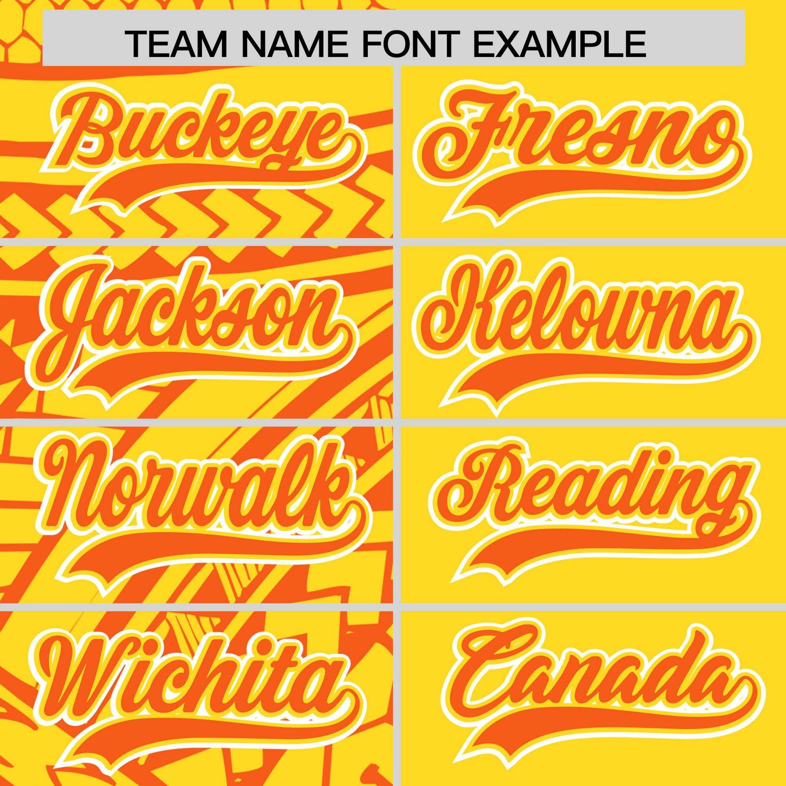 Custom Gold Orange Split Fashion Tribal Pattern Authentic Baseball Jersey