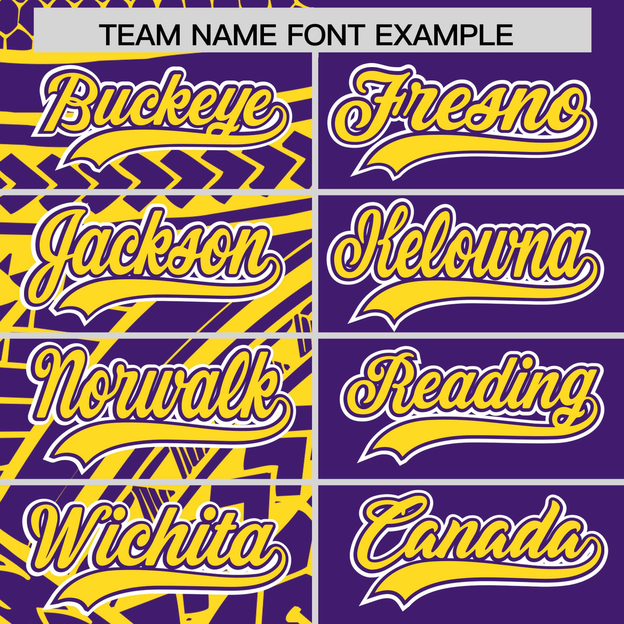 Custom Purple Gold Split Fashion Tribal Pattern Authentic Baseball Jersey