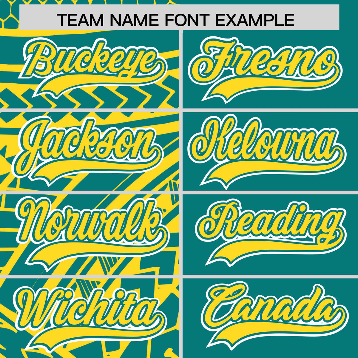 Custom Aqua Gold Split Fashion Tribal Pattern Authentic Baseball Jersey