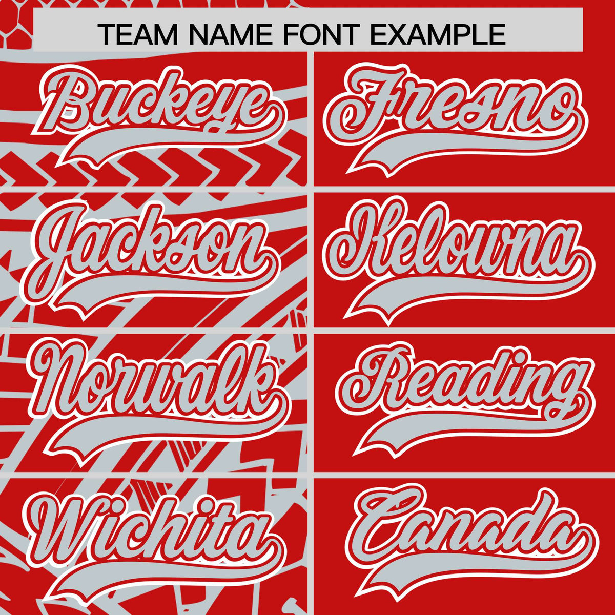 Custom Red Silver Split Fashion Tribal Pattern Authentic Baseball Jersey