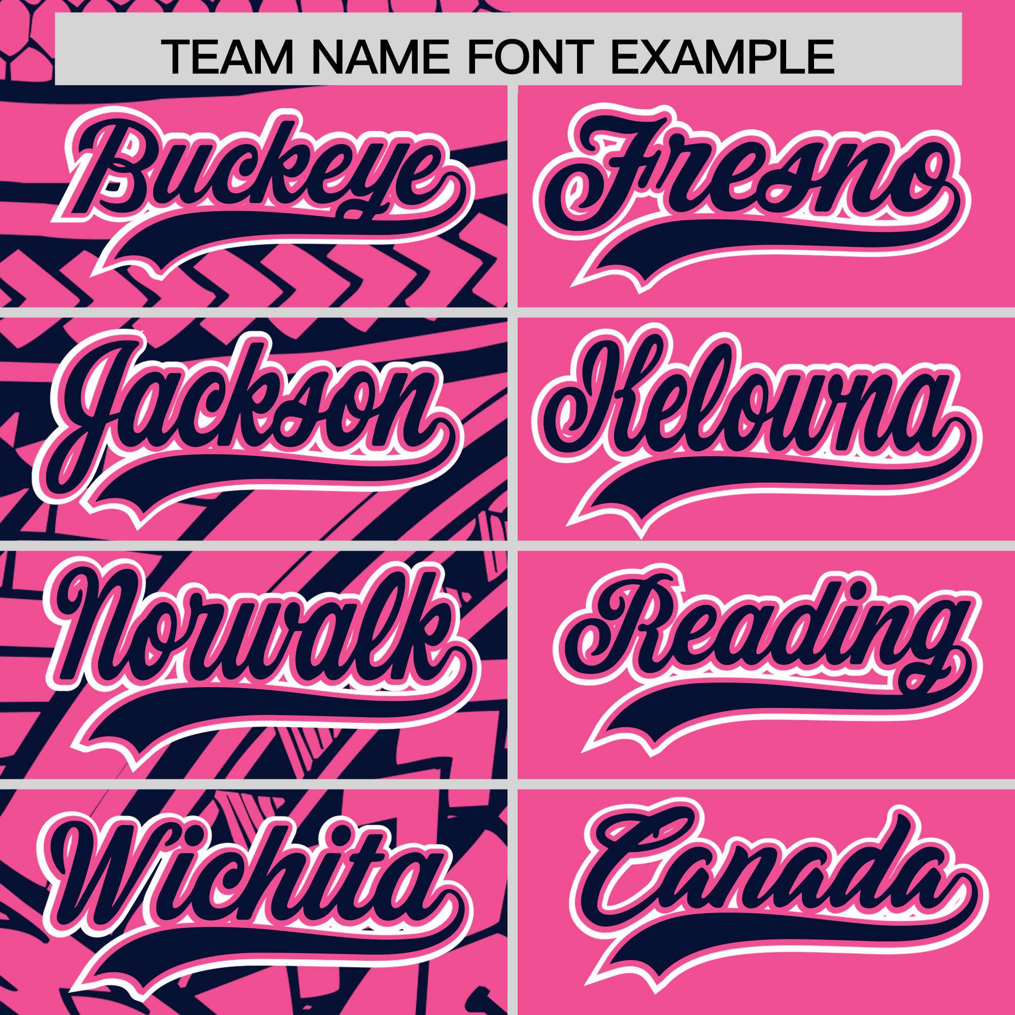 Custom Pink Navy Split Fashion Tribal Pattern Authentic Baseball Jersey