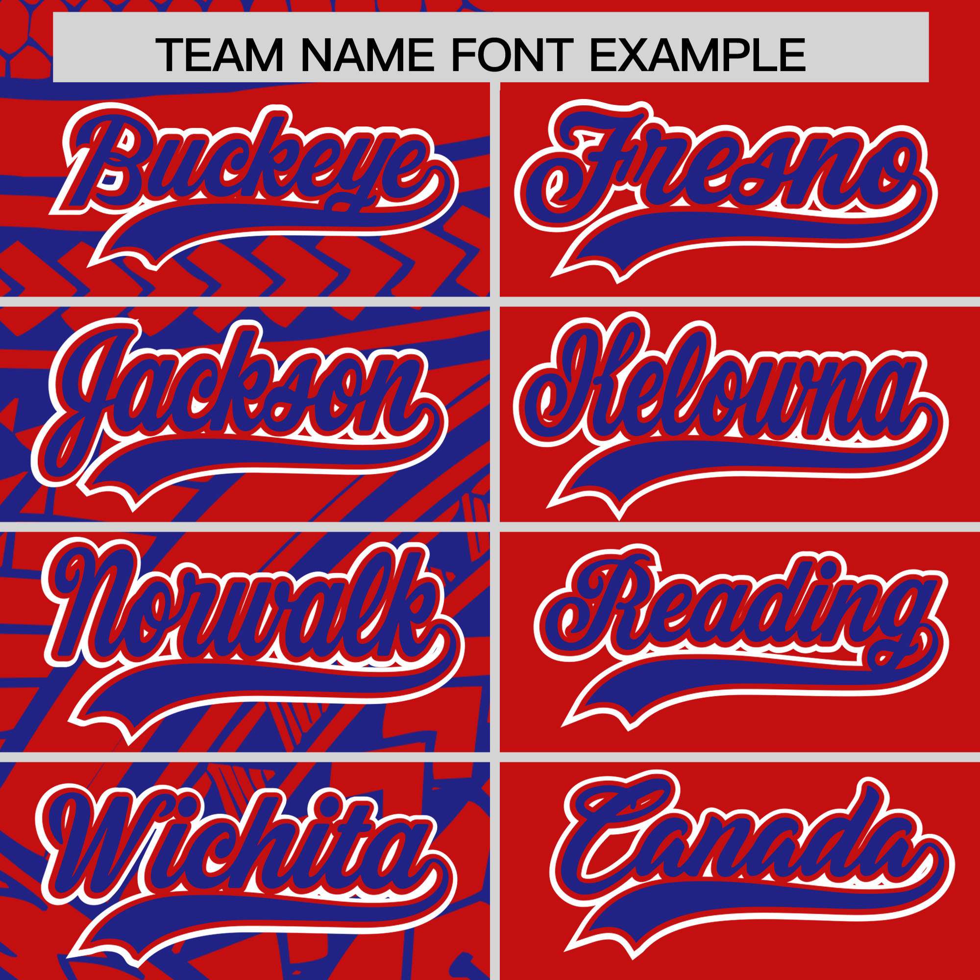 Custom Red Royal Split Fashion Tribal Pattern Authentic Baseball Jersey