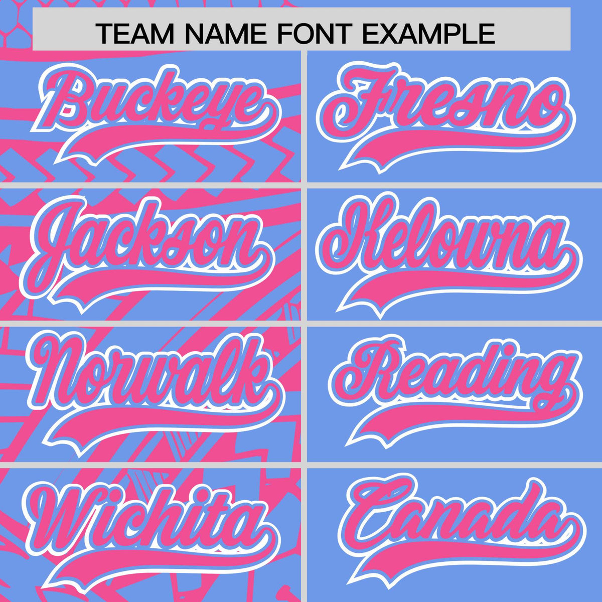 Custom Light Blue Pink Split Fashion Tribal Pattern Authentic Baseball Jersey