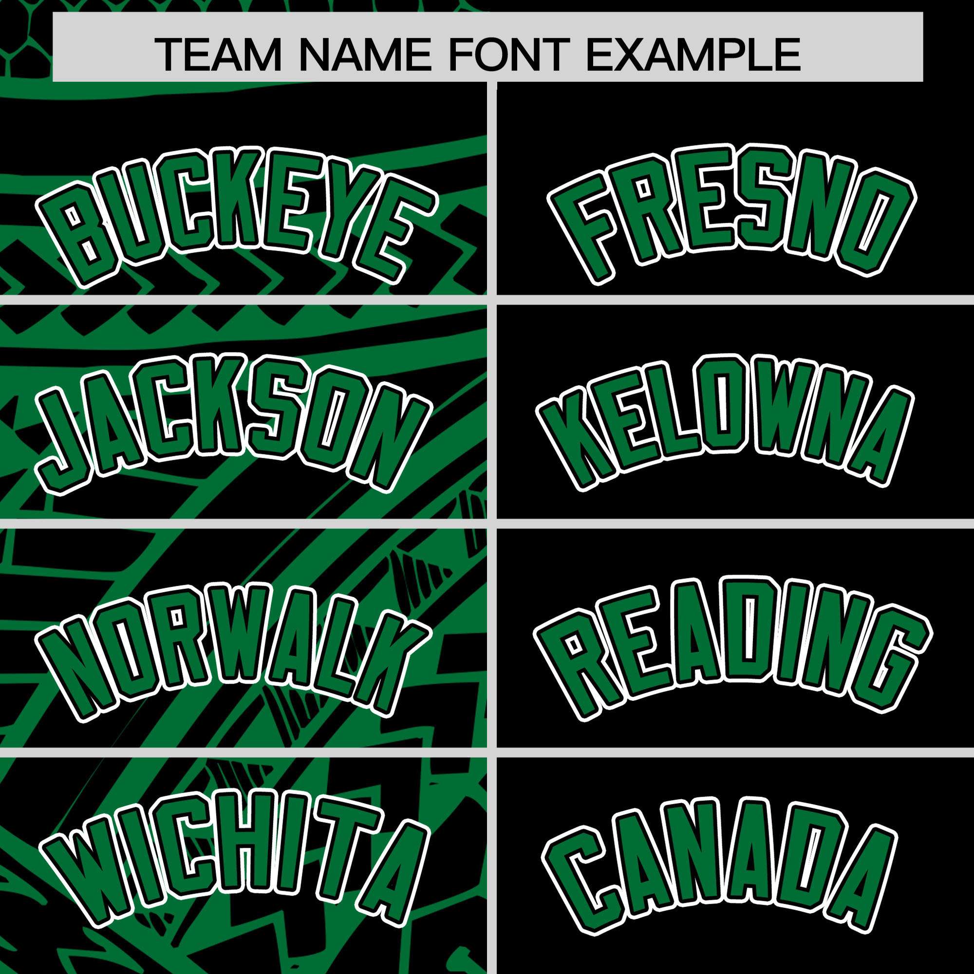 Custom Black Kelly Green Split Fashion Tribal Pattern Authentic Baseball Jersey