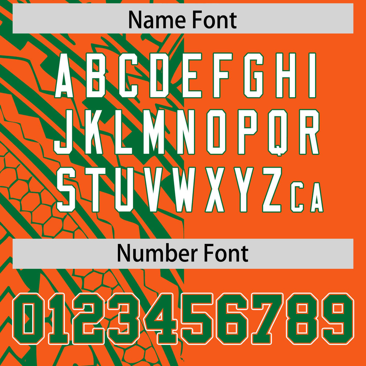 Custom Orange Kelly Green Split Fashion Tribal Pattern Authentic Baseball Jersey