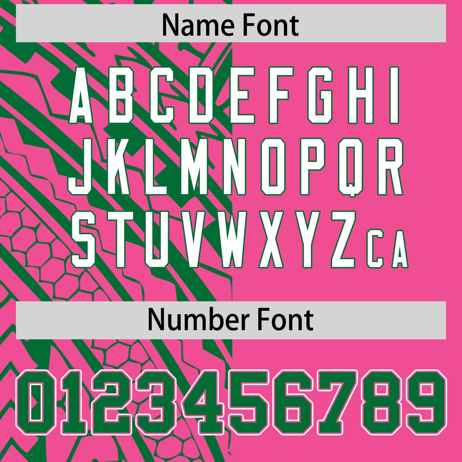 Custom Pink Kelly Green Split Fashion Tribal Pattern Authentic Baseball Jersey