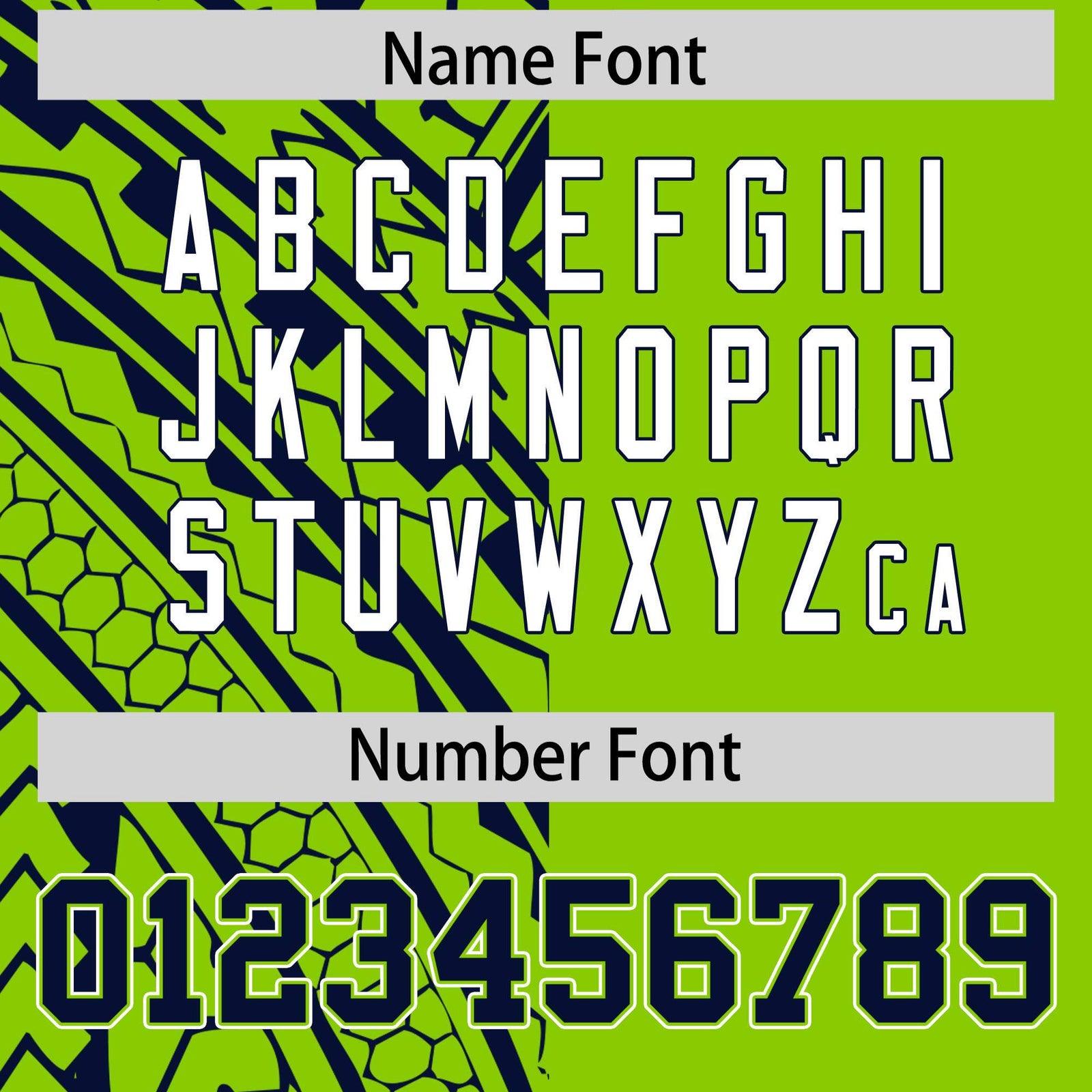 Custom Neon Green Navy Split Fashion Tribal Pattern Authentic Baseball Jersey