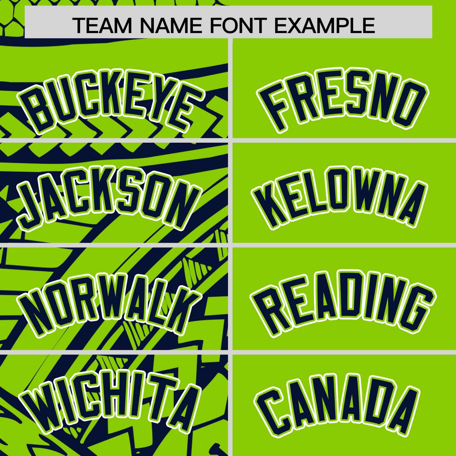 Custom Neon Green Navy Split Fashion Tribal Pattern Authentic Baseball Jersey
