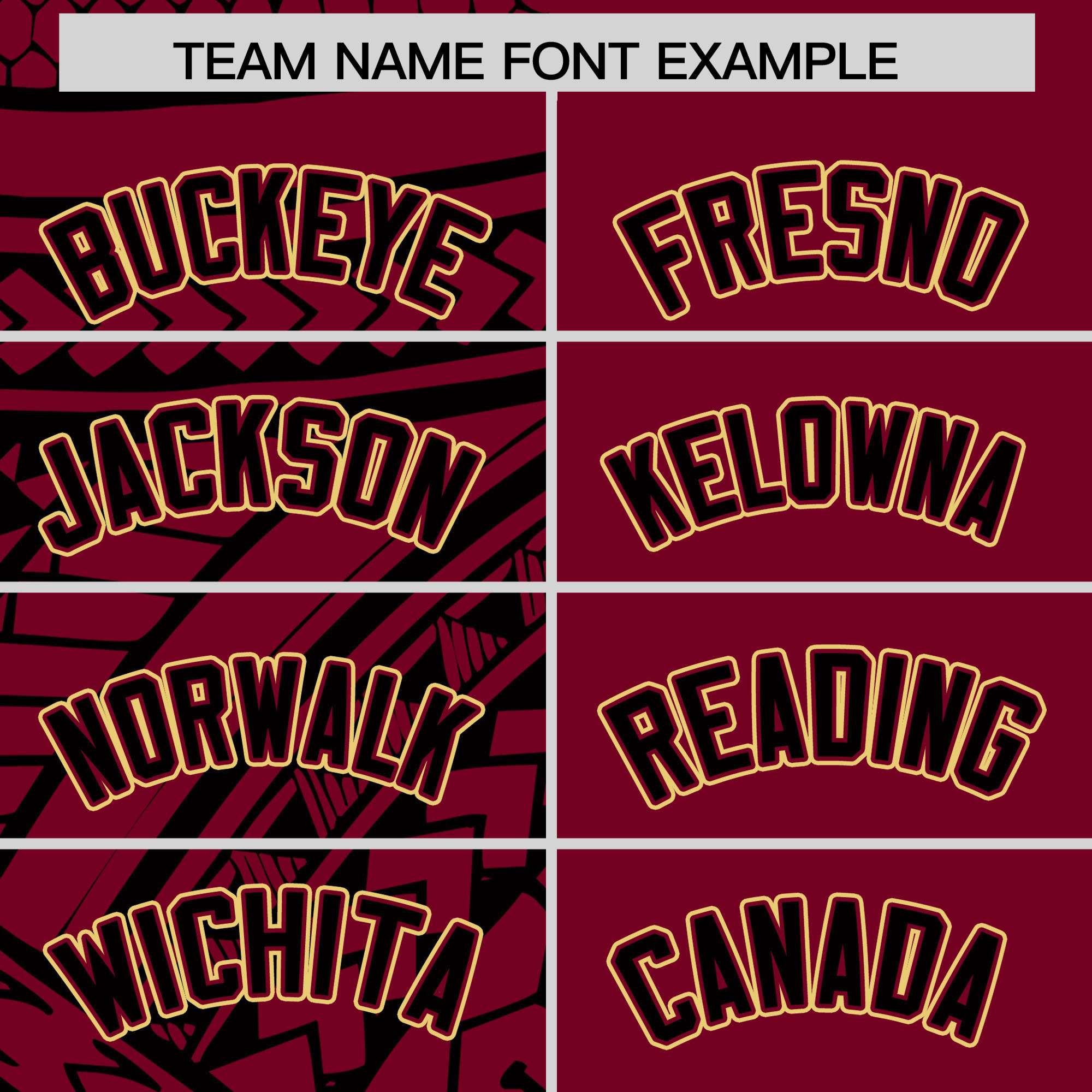 Custom Crimson Black Split Fashion Tribal Pattern Authentic Baseball Jersey