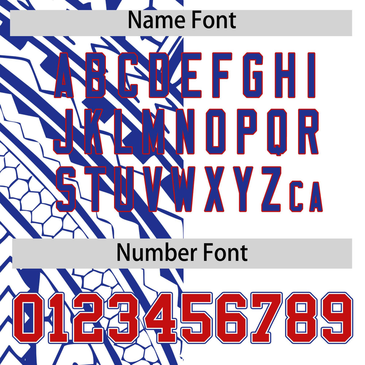 Custom White Royal Split Fashion Tribal Pattern Authentic Baseball Jersey