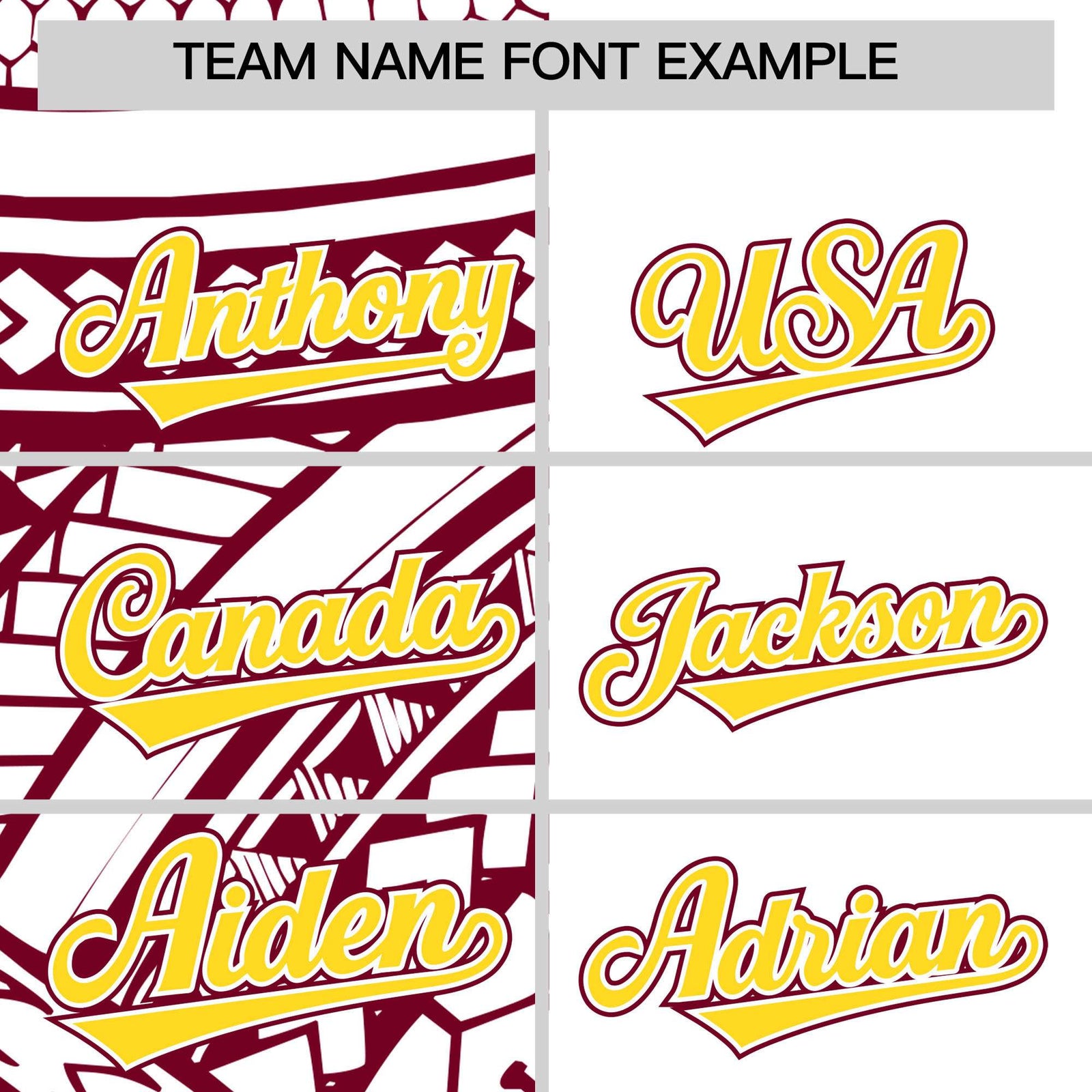 Custom White Crimson Split Fashion Tribal Pattern Authentic Baseball Jersey