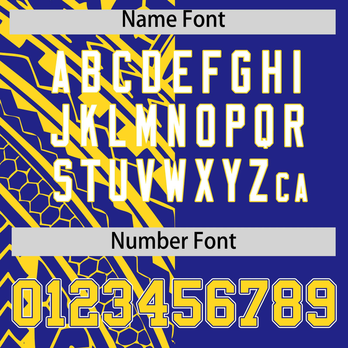 Custom Royal Gold Split Fashion Tribal Pattern Authentic Baseball Jersey