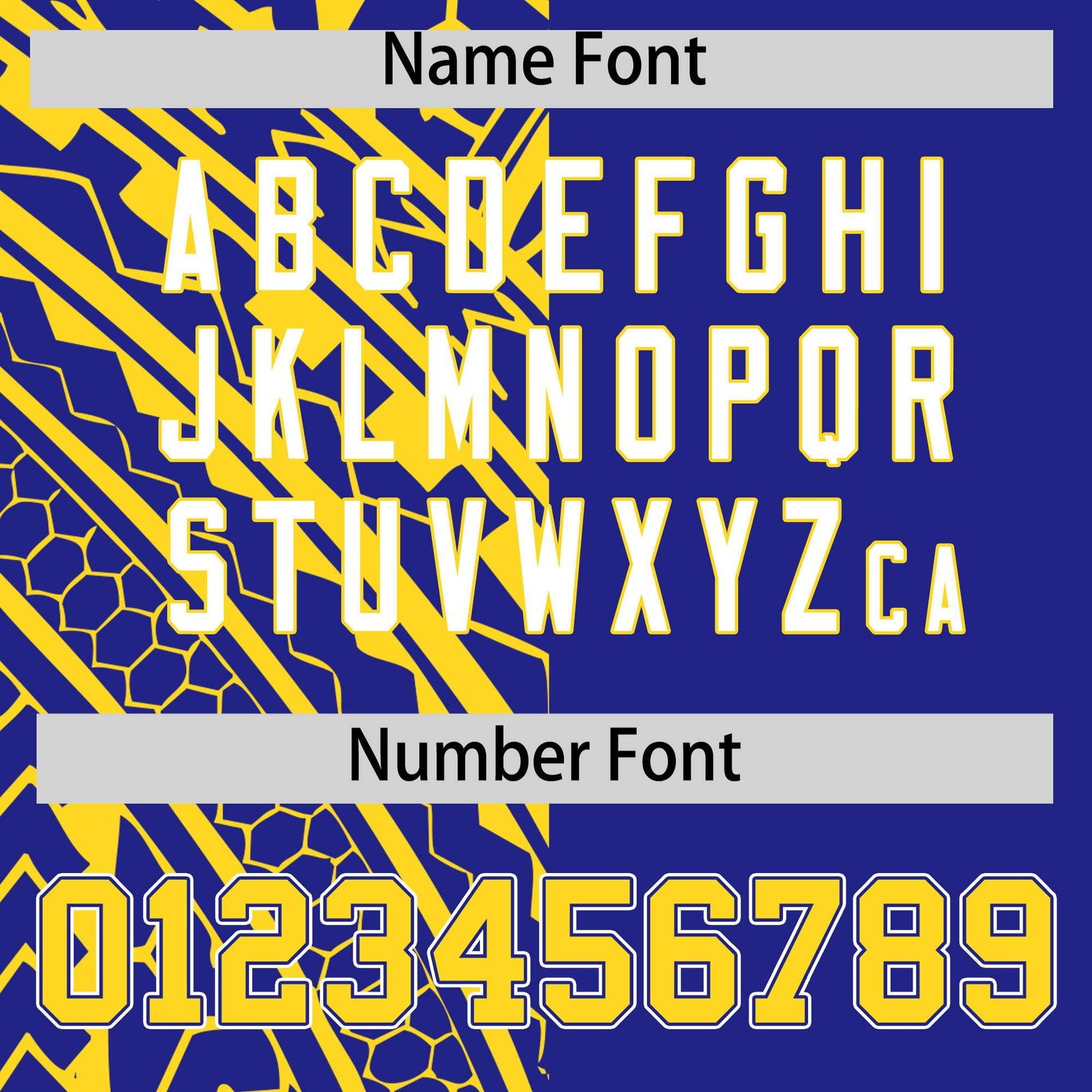 Custom Royal Gold Split Fashion Tribal Pattern Authentic Baseball Jersey